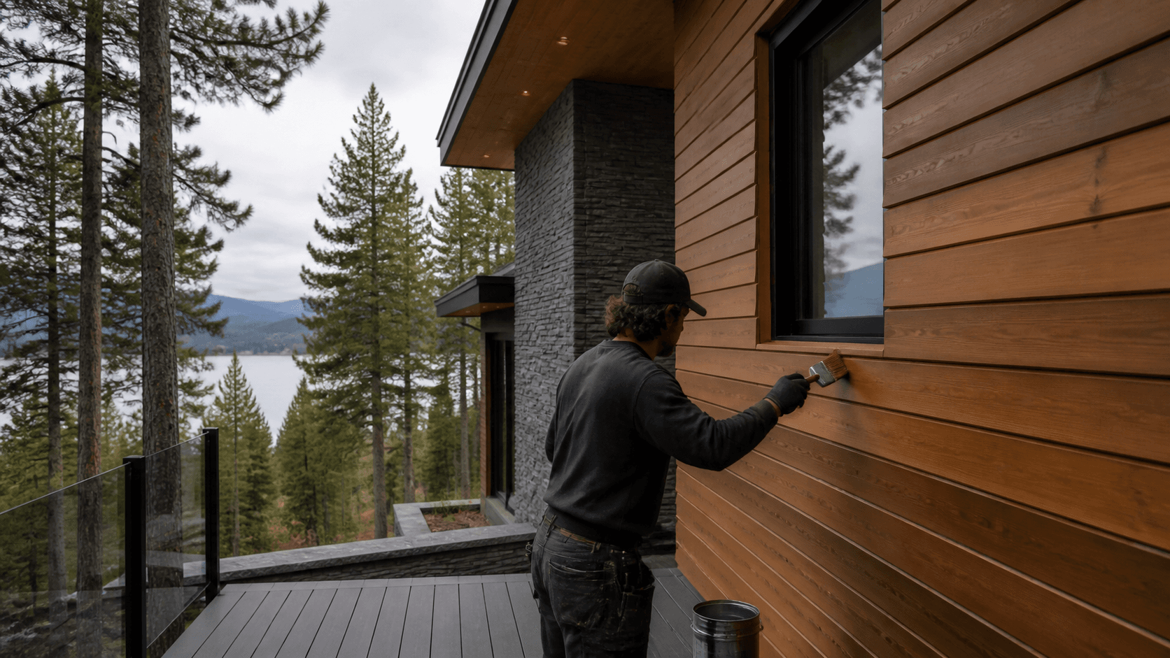 Cedar exterior renewal